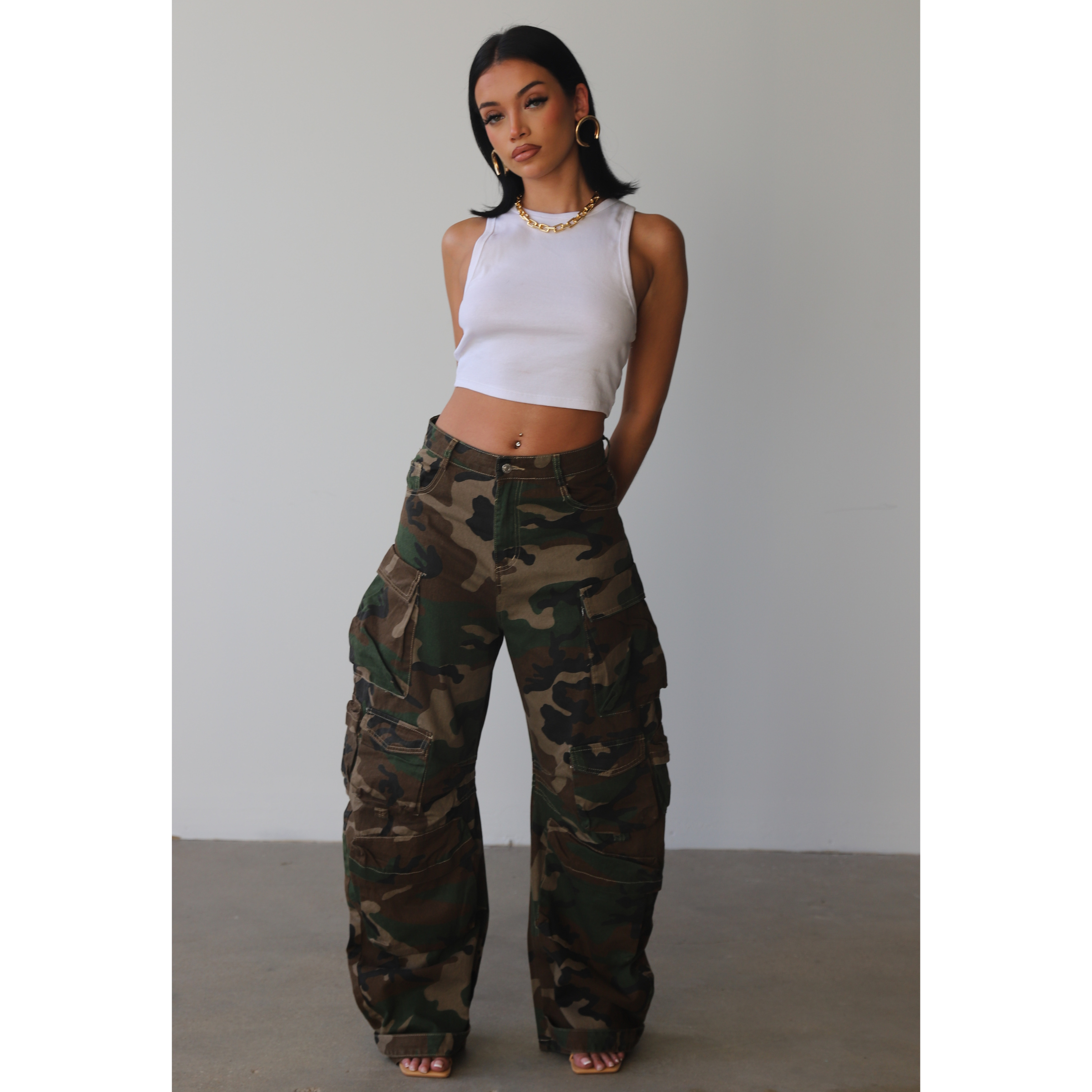Staple Camo Cargos (PREORDER SHIP BY DATE 10/31)