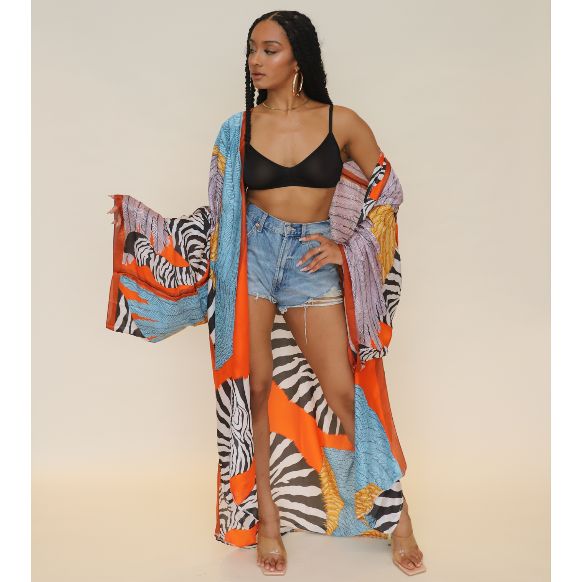 Safari Sunset Kimono