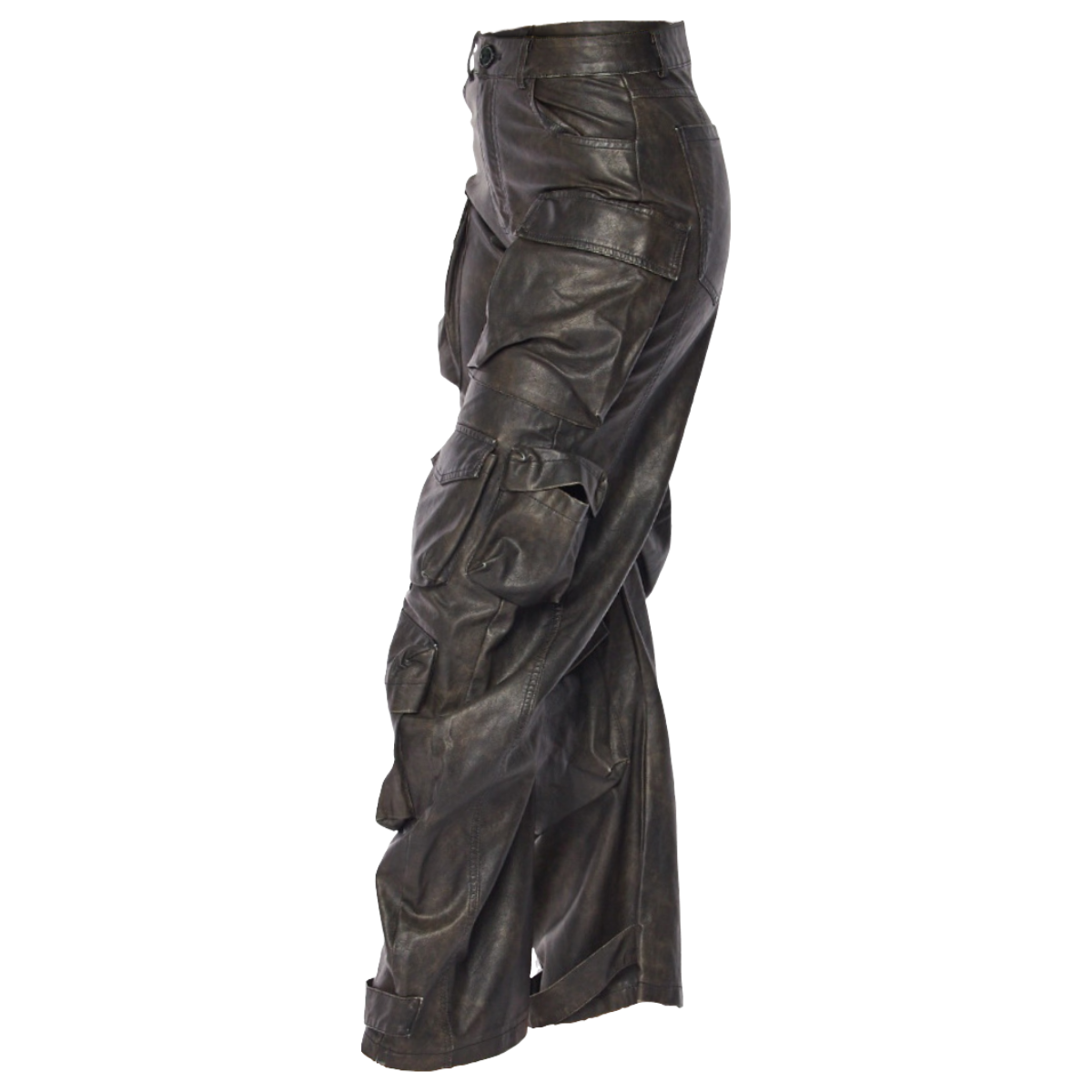 Vintage Vegan Leather Cargos (PREORDER EST SHIP DATE 10/30 -11/06)