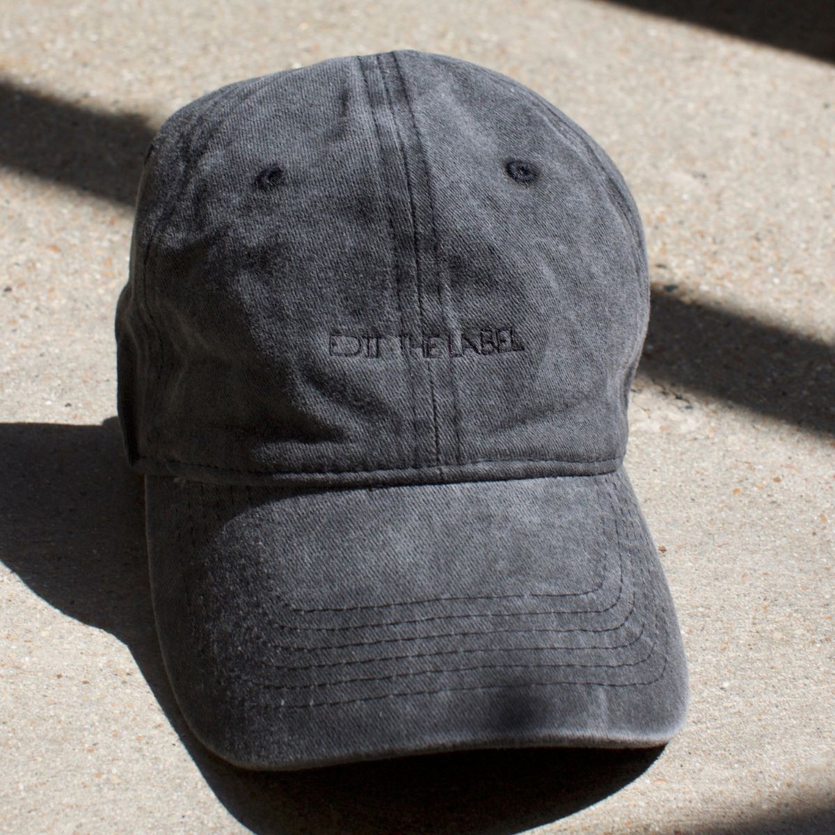 ETL Official Dad Hat (Acid Black)
