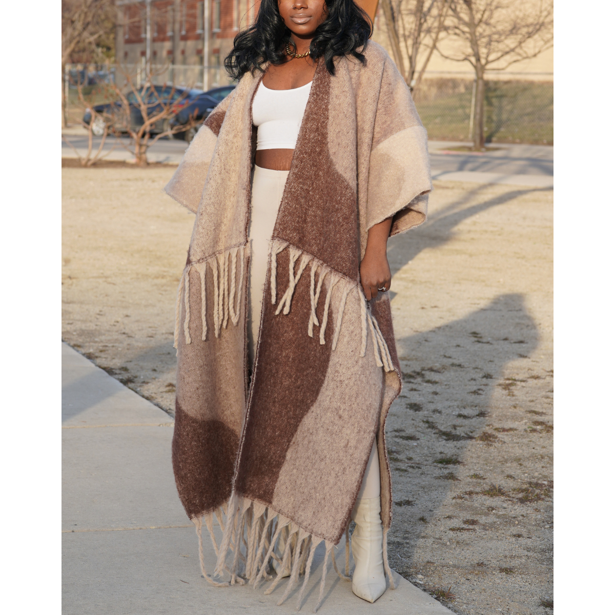 COZY FUZZY SWEATER KIMONO (Final Restock) SHIPS FEB 29- MARCH 08