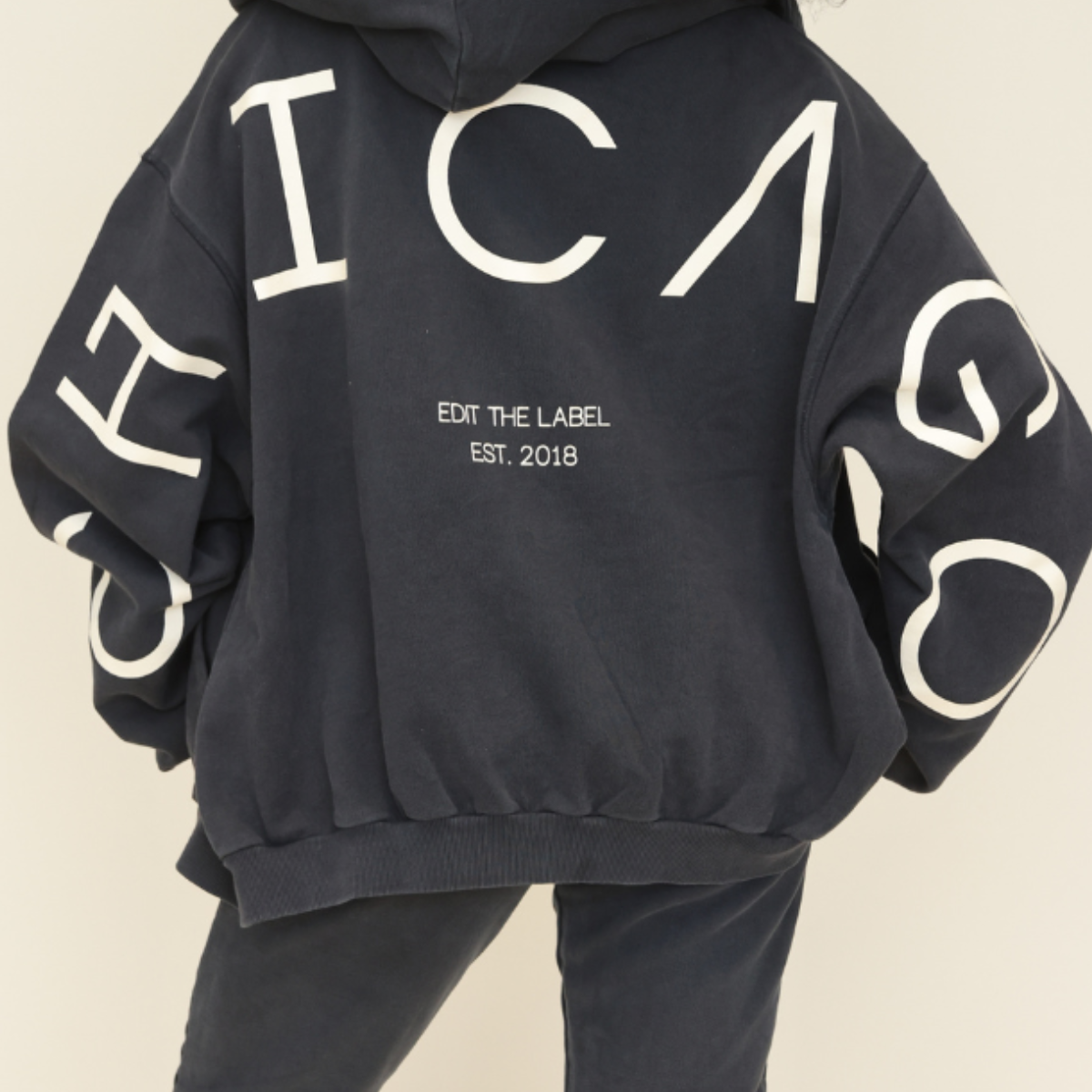ETL Unisex Chicago Zip Oversized Hoodie *LIMITED EDITION*