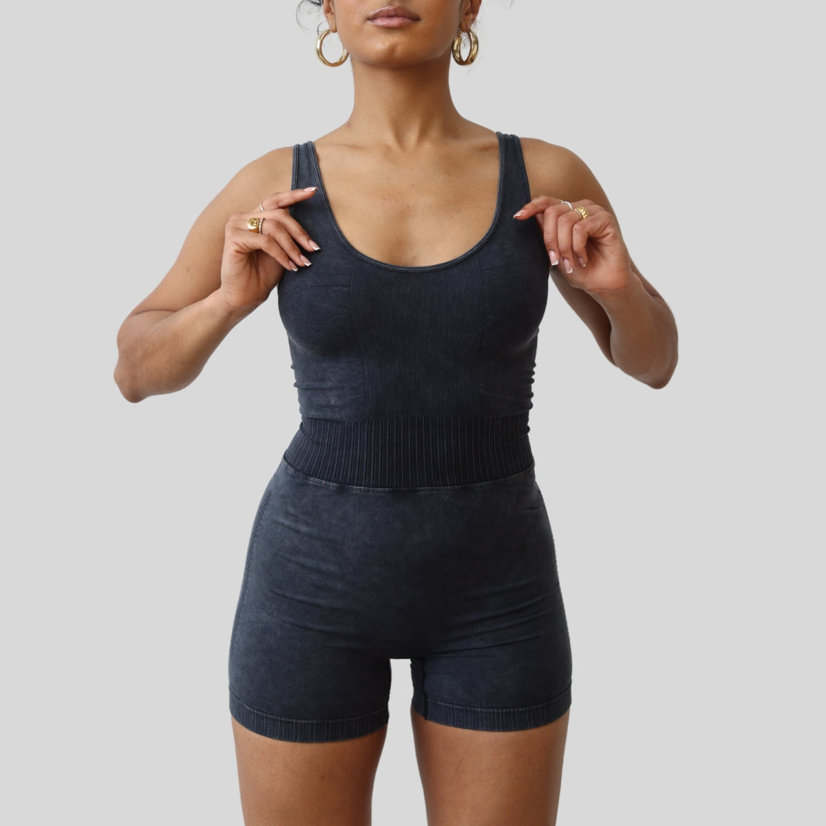 Oxymoron - #bodysuit and #Seamless #shorts from Oxymoron
