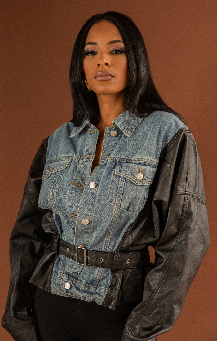 Vegan hot sale denim jacket