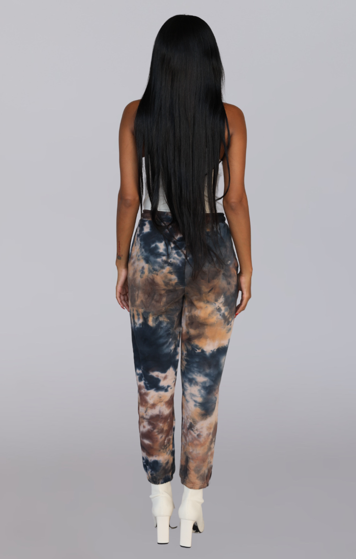 VENUS I TIE DYE JOGGERS TAN MIX EditTheLabel