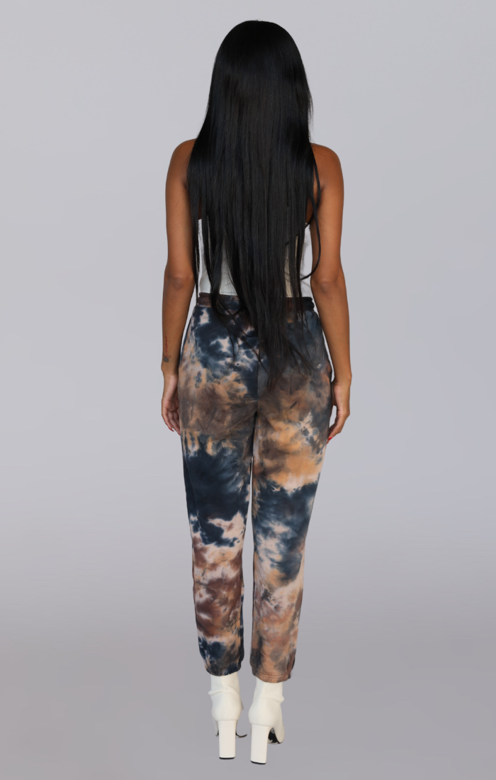 VENUS I TIE DYE JOGGERS (TAN MIX)