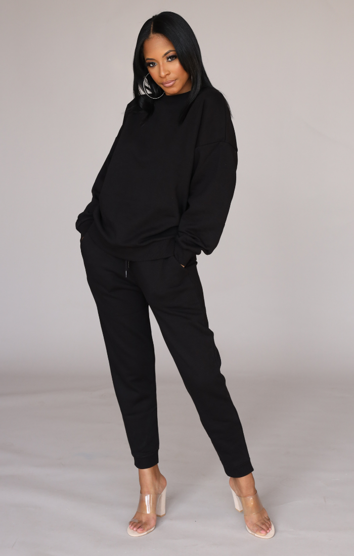 The Perfect Jogger Set (Black)