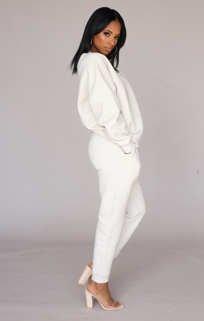 The Perfect Jogger Set (Heather Grey)