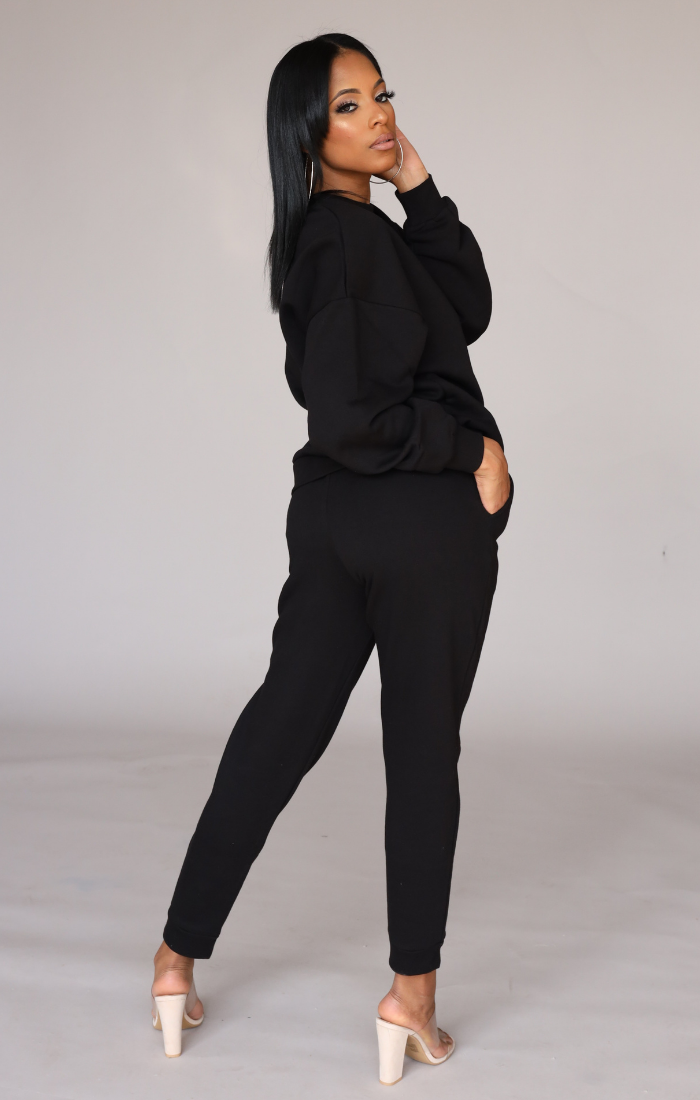 The Perfect Jogger Set (Black)