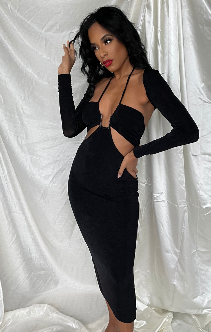 Winning beauty hotsell cutout gown