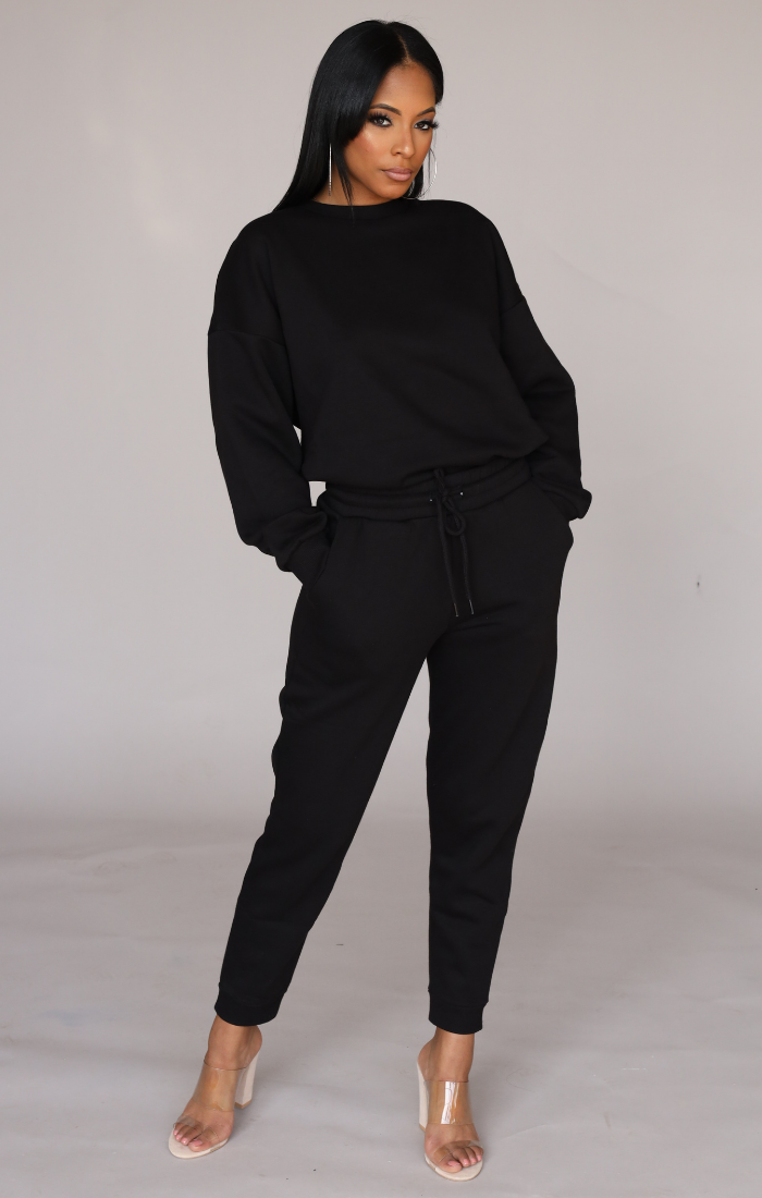 The Perfect Jogger Set (Black)