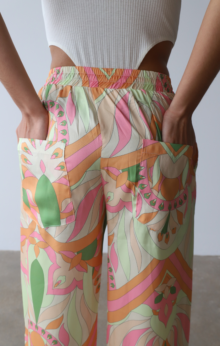 Artsy Printed Pants
