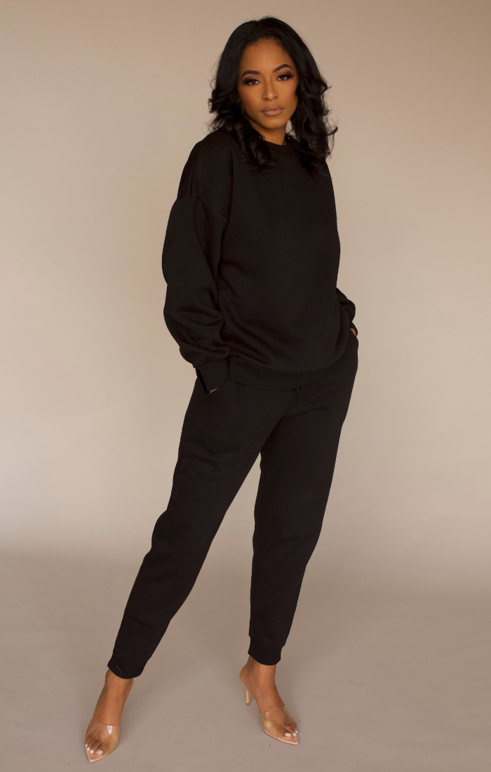 The Perfect Jogger Set (Heather Grey)