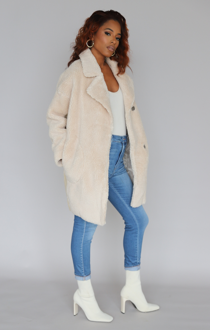 Teddy 2025 oversized jacket
