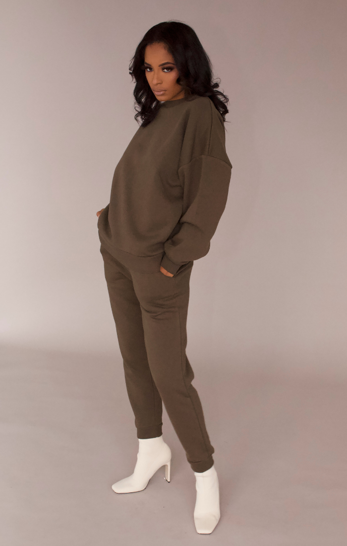 The Perfect Jogger Set (Olive)