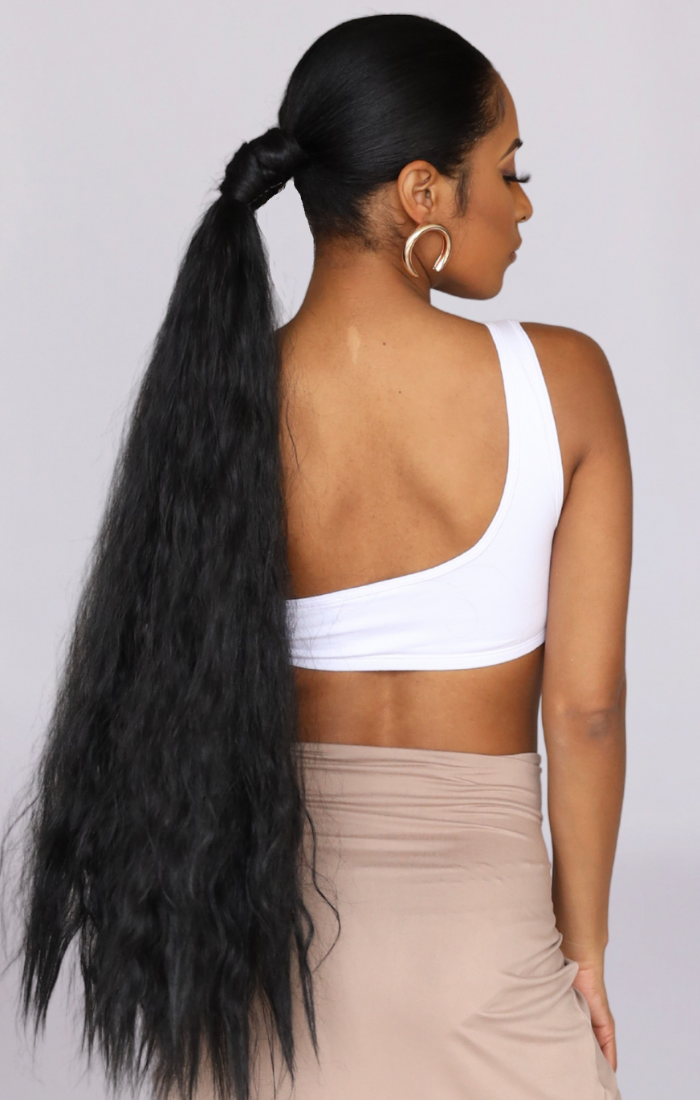 UNI SHOULDER CROP TOP (WHITE)